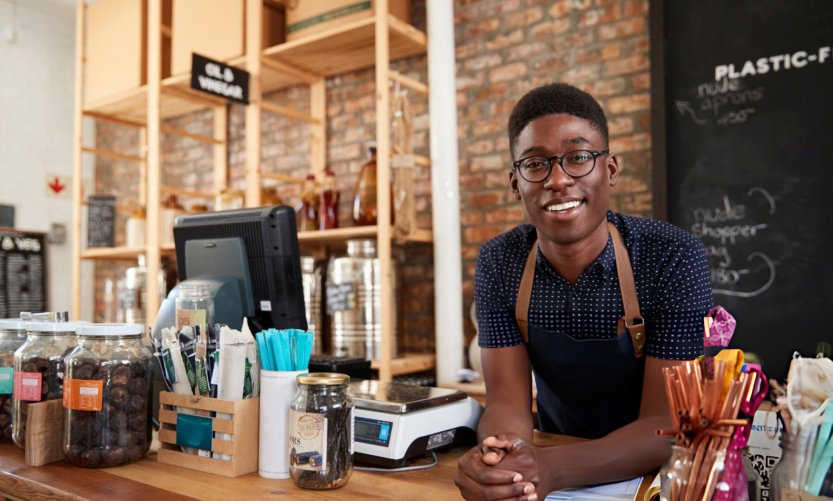 Man with coffee